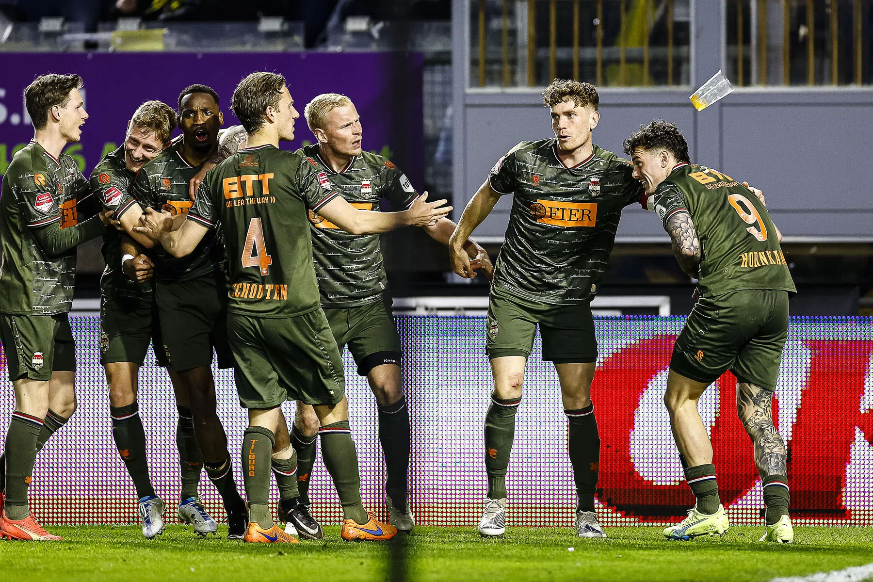 Ongeloof bij Willem II na staking: 'We kunnen niet eens juichen bij de cornervlag'