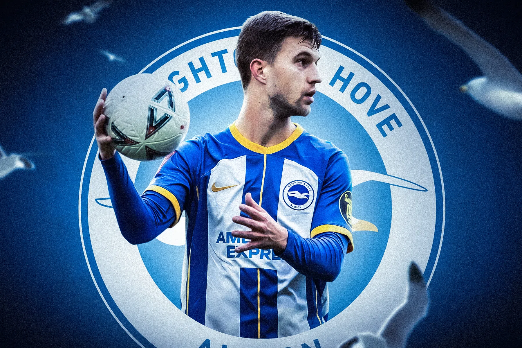 Pech op weg naar Wembley: zo beleeft Joël Veltman de opmars met Brighton