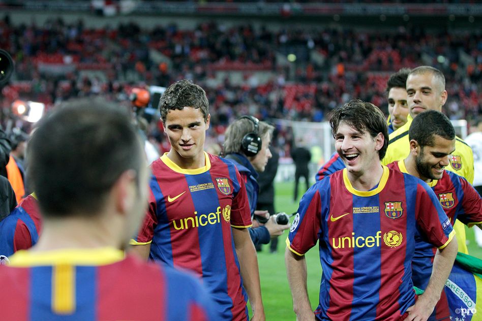 Afellay over de rondo's bij Barça: 'Alsof je stilstaat op de snelweg'
