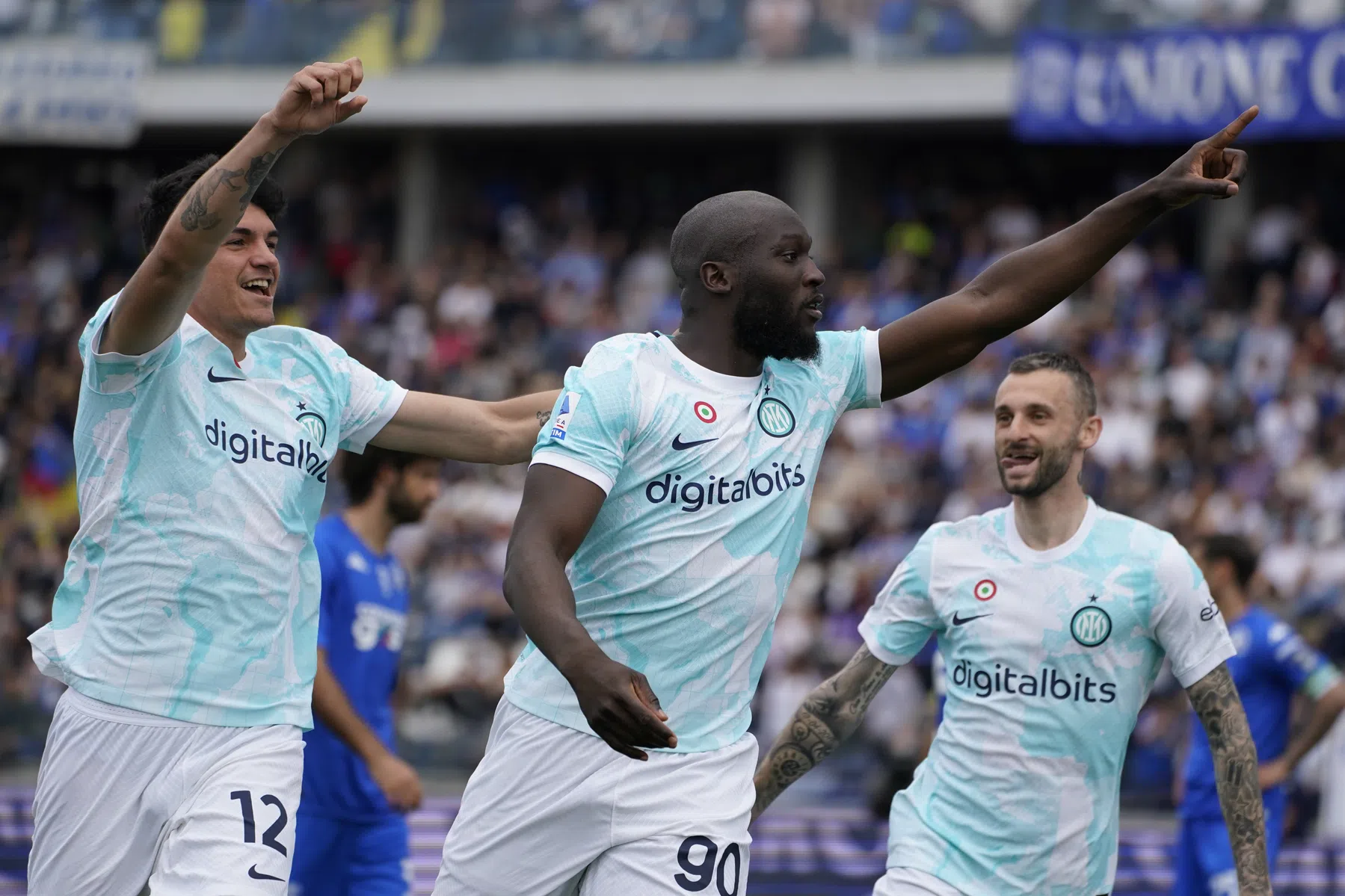 Lukaku neemt sportieve revanche bij eenvoudige zege Internazionale