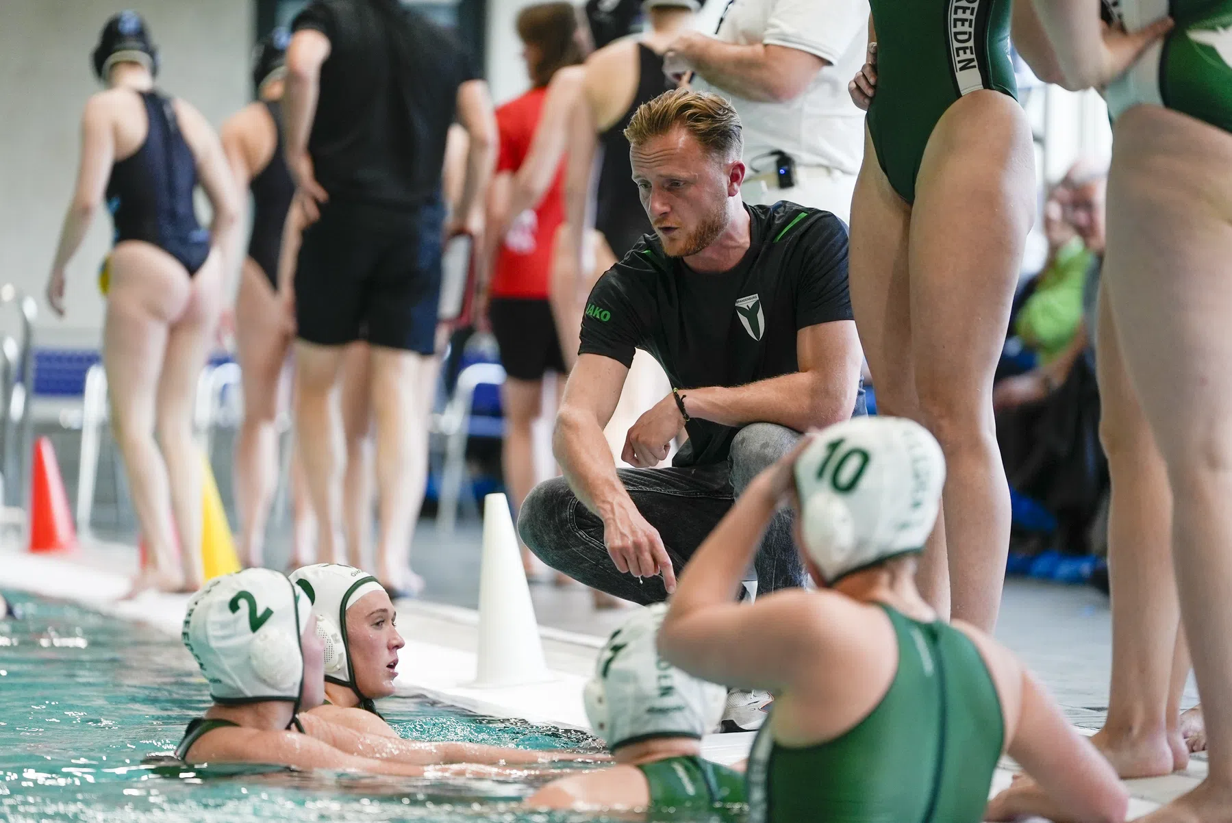 De KKD-keeper die zijn ploeg als waterpolocoach naar de Eredivisie heeft geloodst