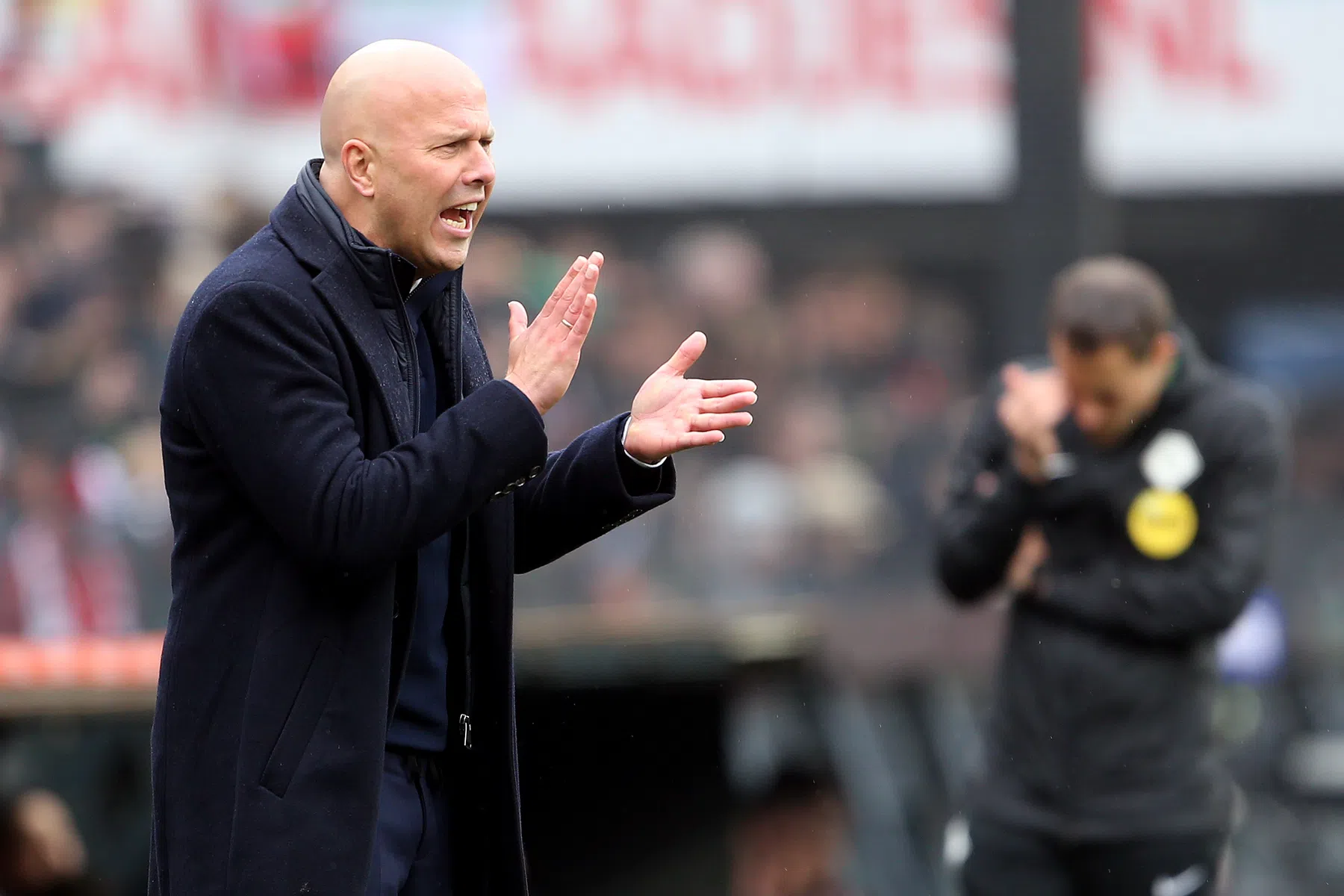 Slot grapt over bijzondere statistiek van Feyenoord tegen Utrecht