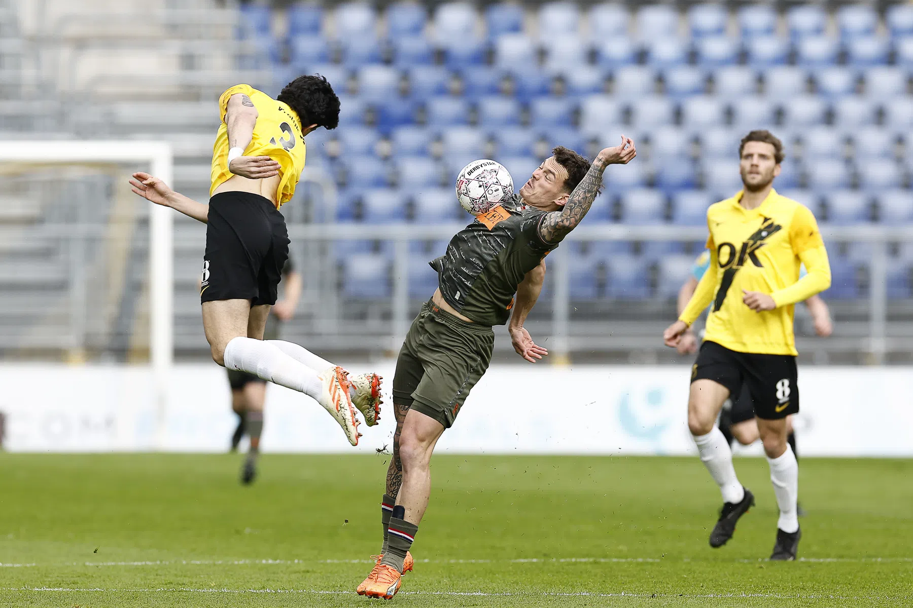 Restant Brabantse derby levert NAC op valreep punt op