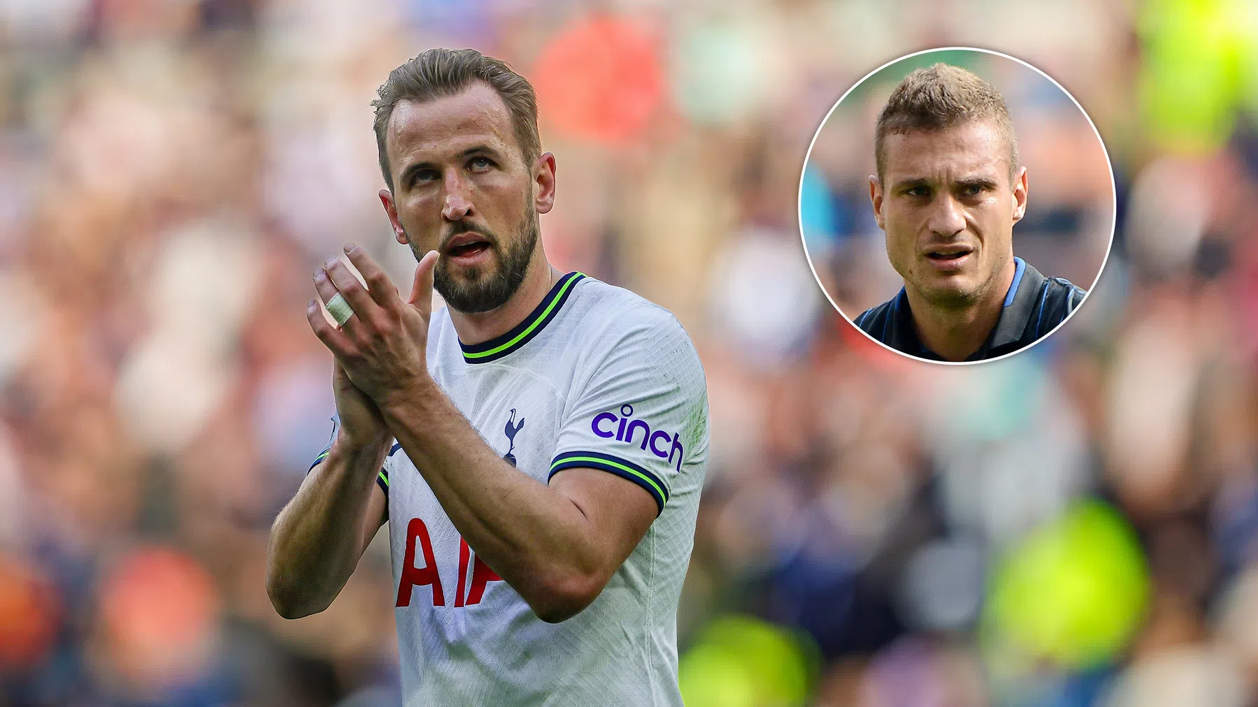 Vidic adviseert Manchester United om Kane links te laten liggen