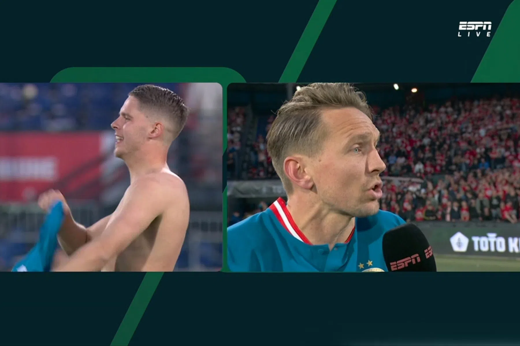 Luuk de Jong probeert vechtvoetbal Ajax en PSV te verklaren