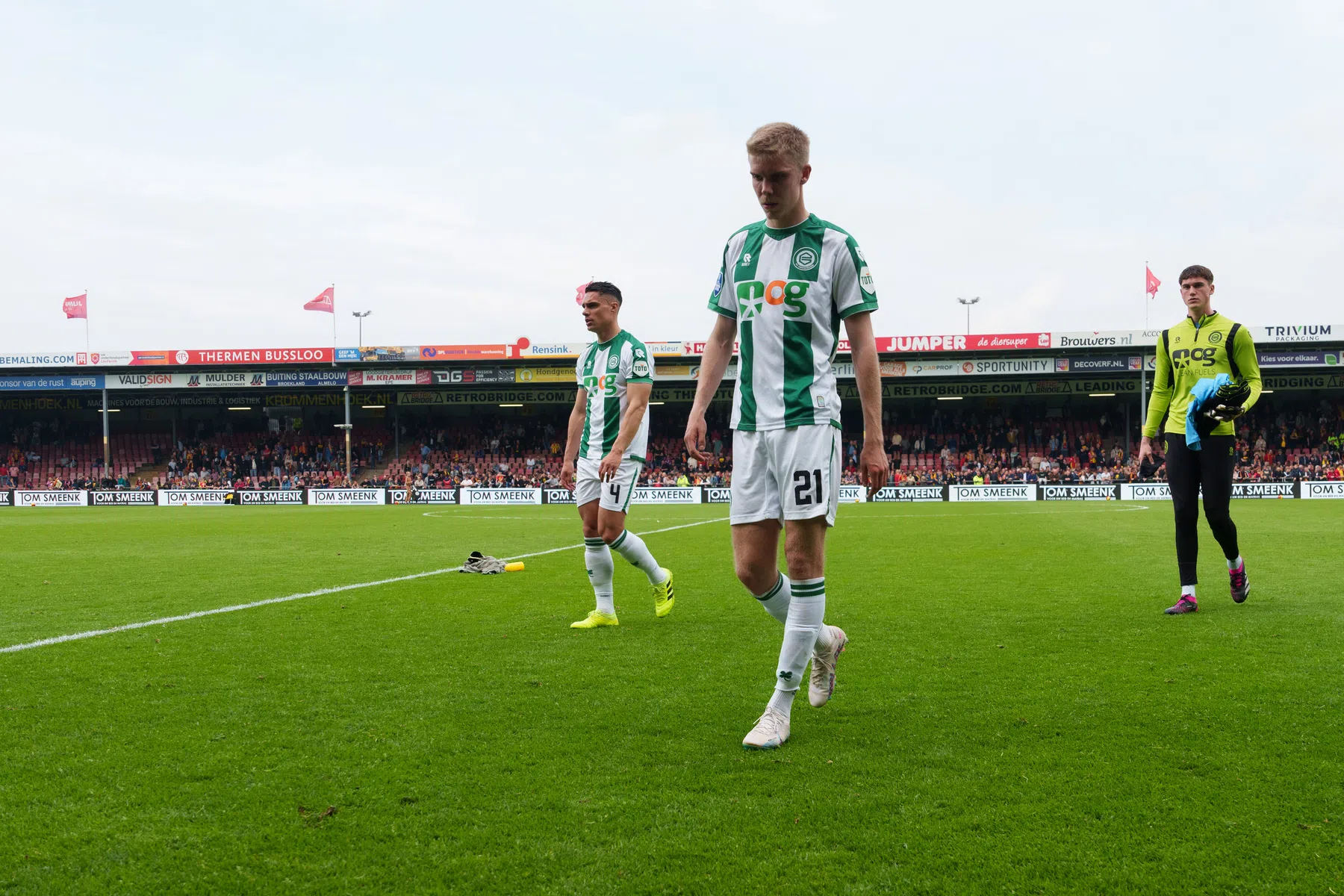 Spelers FC Groningen voelen degradatie in portemonnee