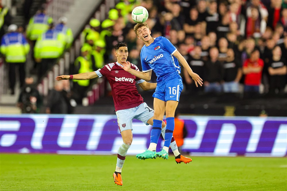Zachte voeten van Sven Mijnans als wapen tegen krachtvoetbal West Ham
