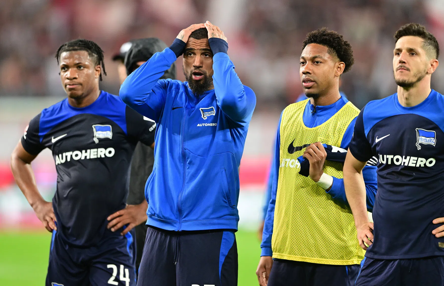 Pijnlijke degradatie voor Boëtius met Hertha