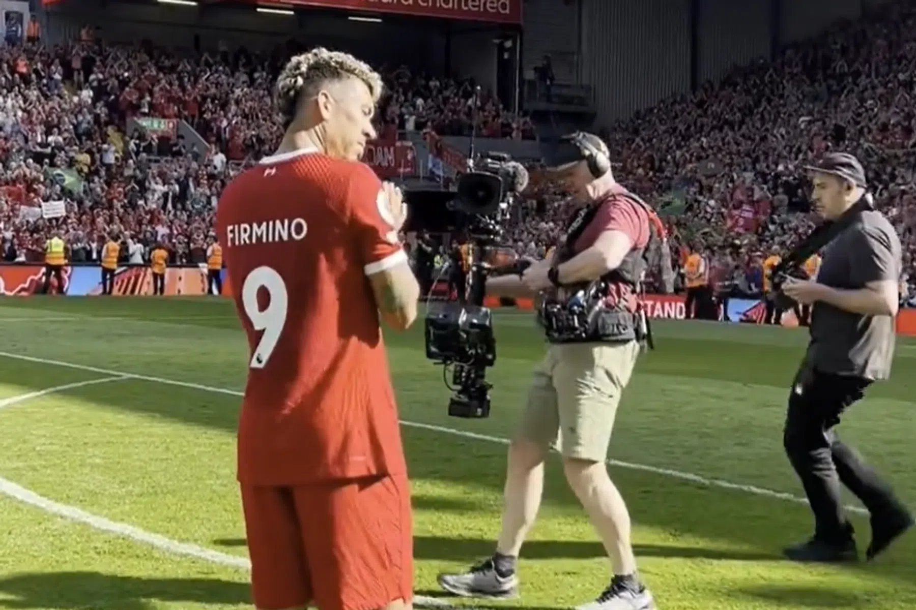 Zijn eigen voorspelling komt uit: Firmino neemt in tranen afscheid van Anfield