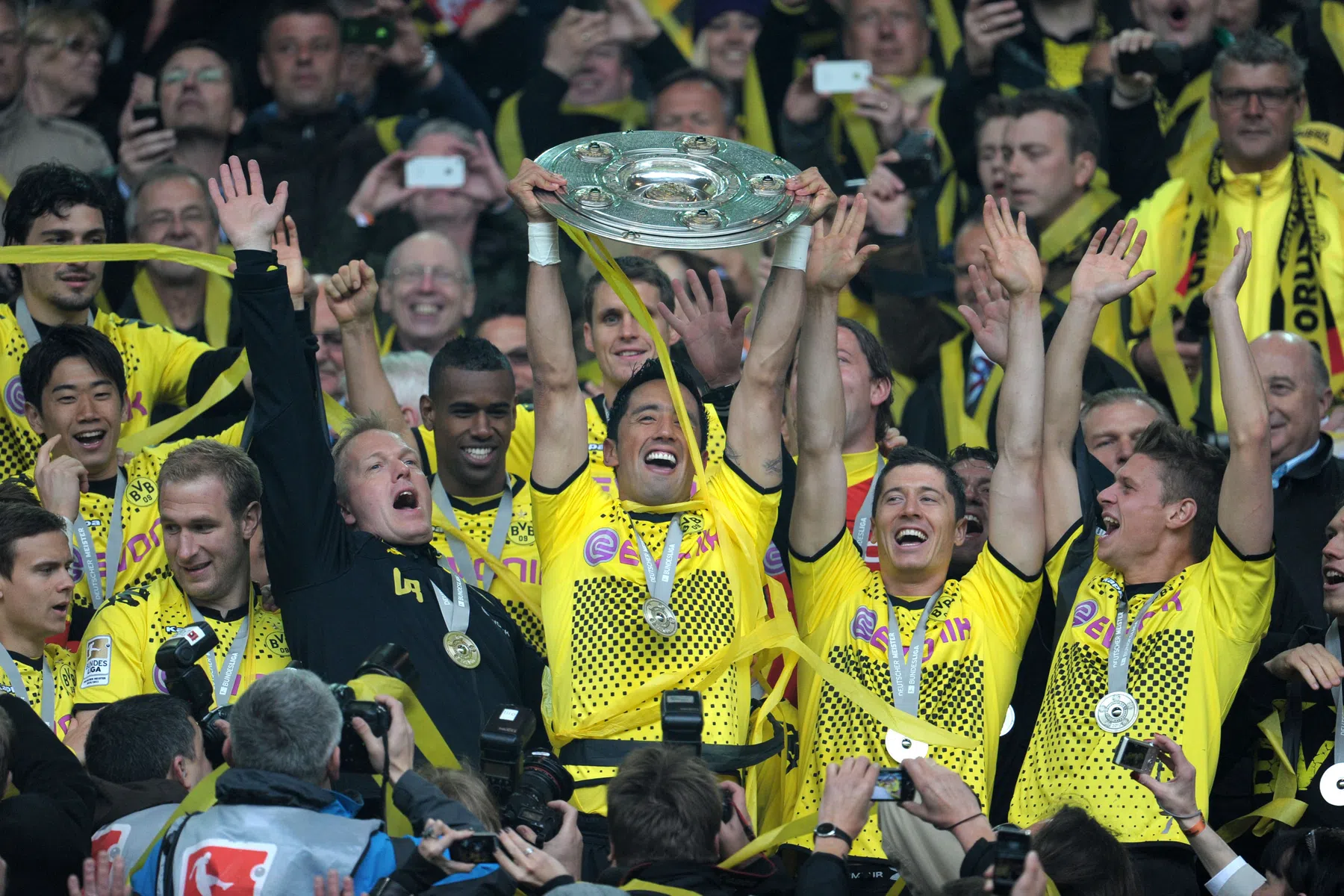 De laatste keer dat Borussia Dortmund kampioen werd