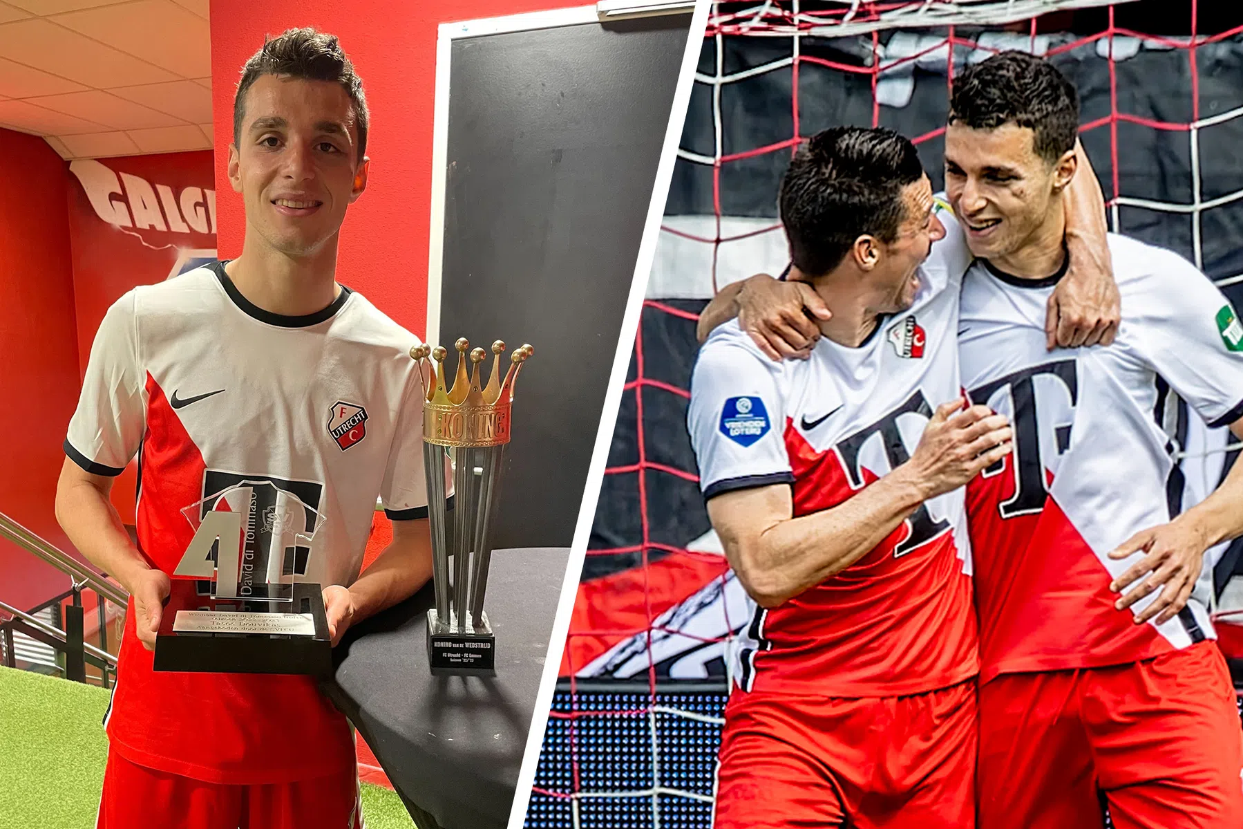 Topscorer Douvikas voltooit zijn missie: 'Ik ben heel trots op mezelf’'