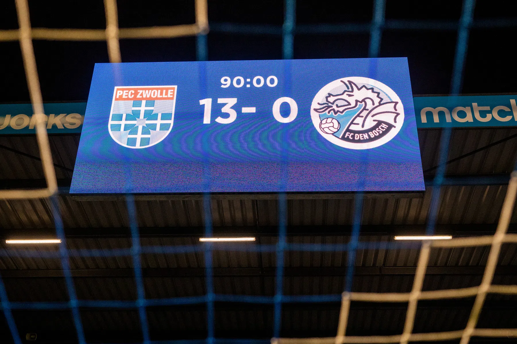 Historische 13-0 krijgt staartje voor FC Den Bosch