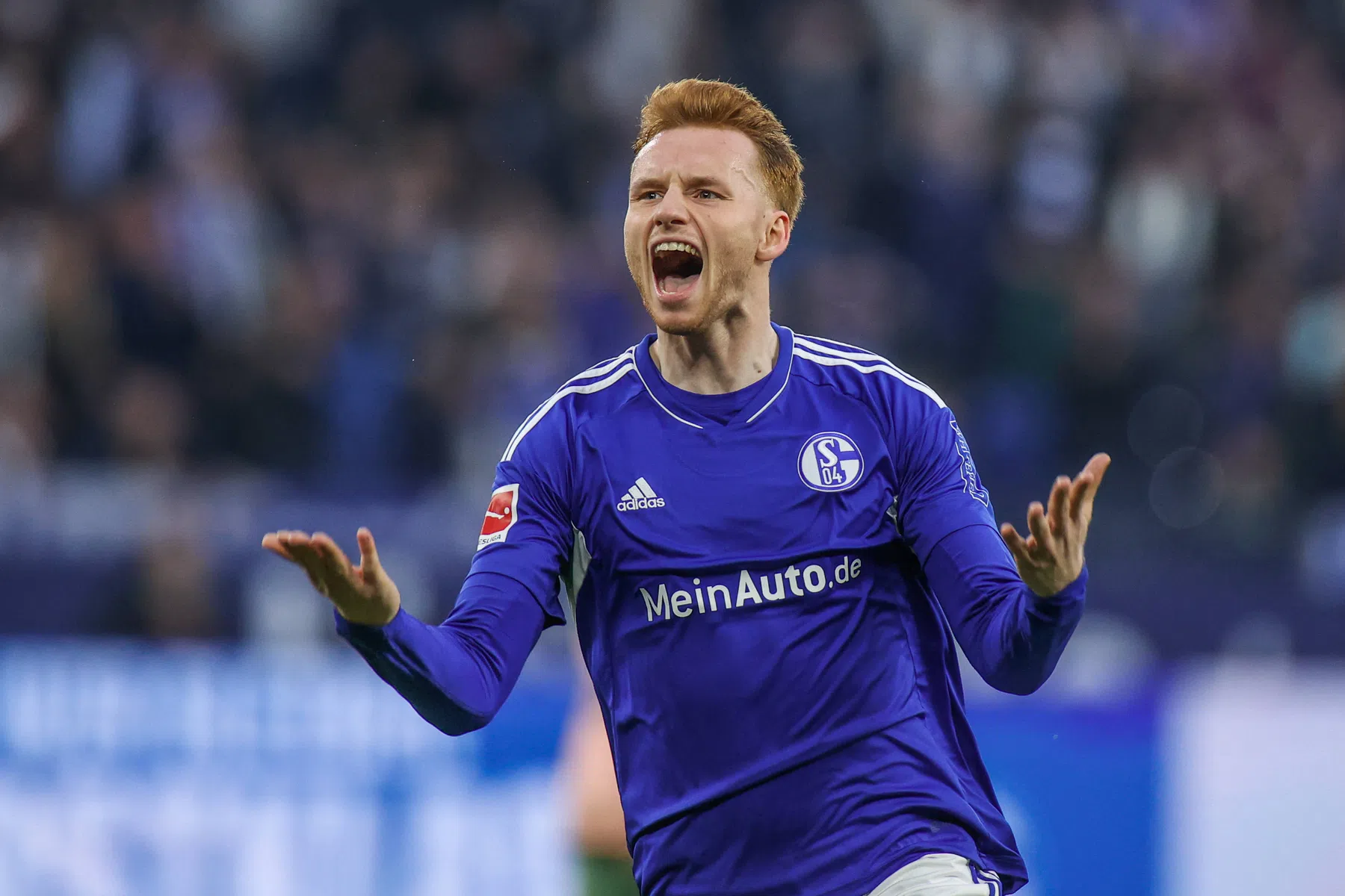 Afscheidspost Sepp van den Berg bij Schalke wellicht wat voorbarig
