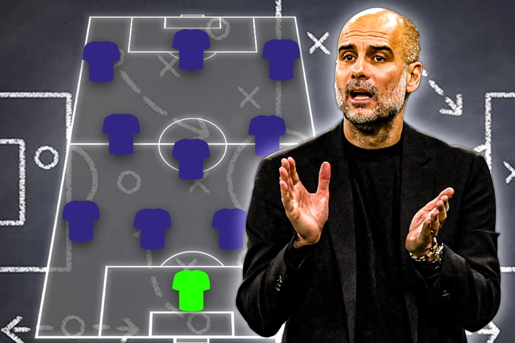 Op het tactiekbord: de evolutie van Pep Guardiola 