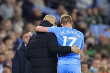 Thumbnail for article: De Bruyne lacht om confrontatie met Guardiola: 'Nooit meer besproken'