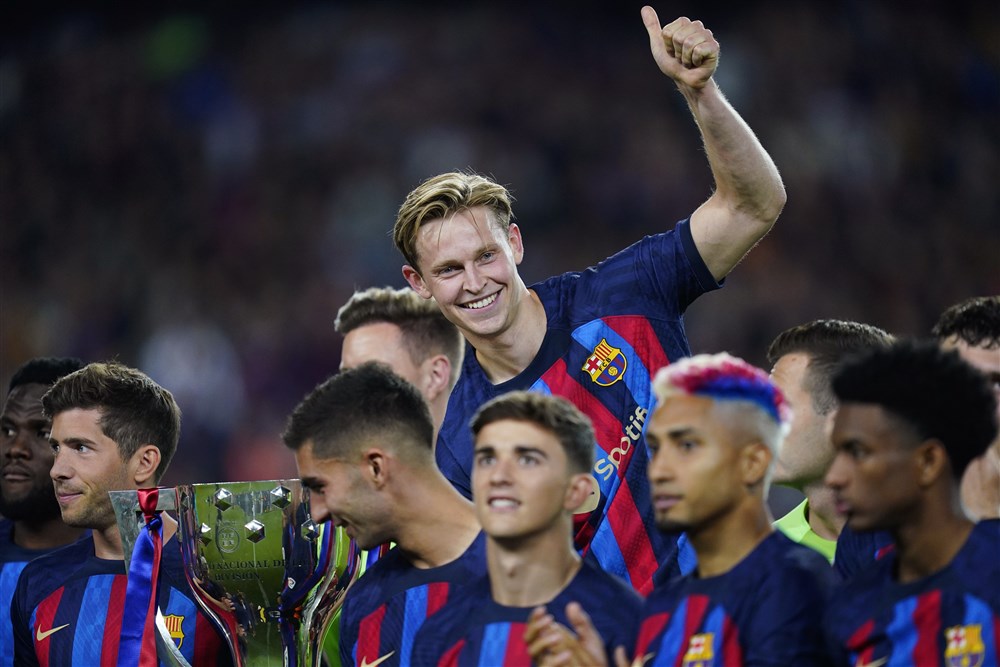 Frenkie de Jong over de Spaanse titel, zijn rol bij Barcelona en de Nations League