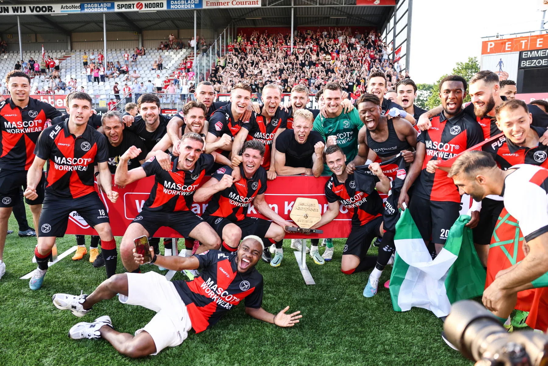 Almere City onverminderd ambitieus: 'Op alle vlakken klaar voor de Eredivisie'