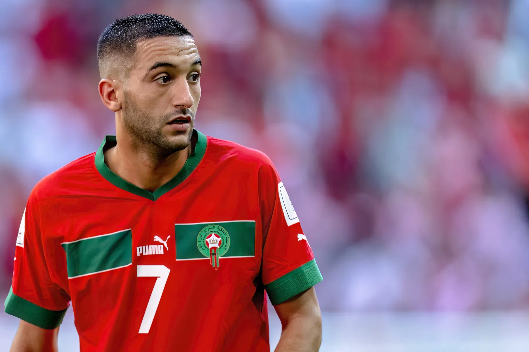 Scorende Ziyech kan enorme ketser van Marokko-doelman niet wegpoetsen