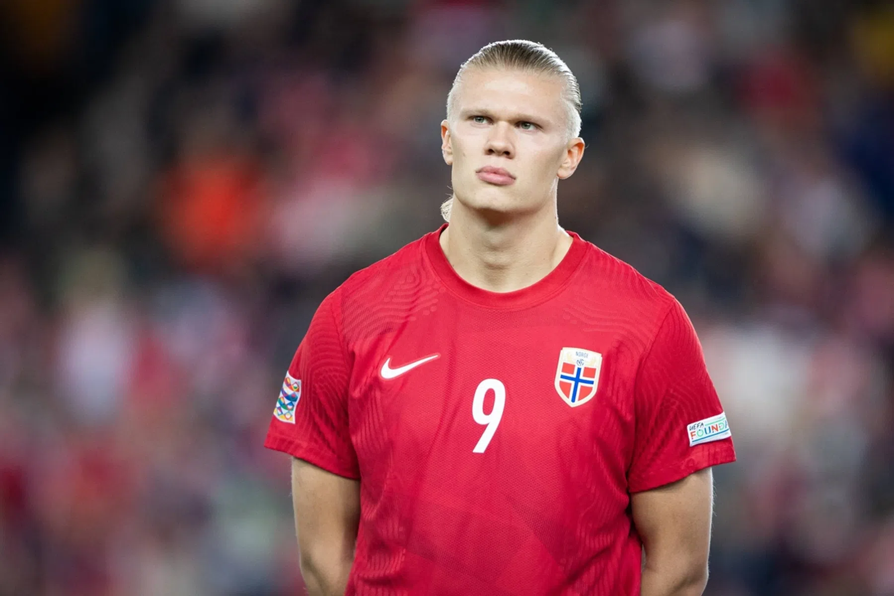 Noorwegen geeft het na wissel Haaland helemaal weg tegen Schotland