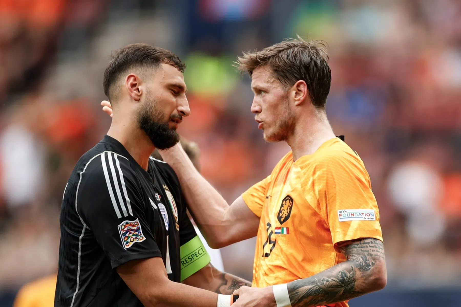 Weghorst: 'Hebben het weleens over Nederland en de absolute wil om te winnen...'