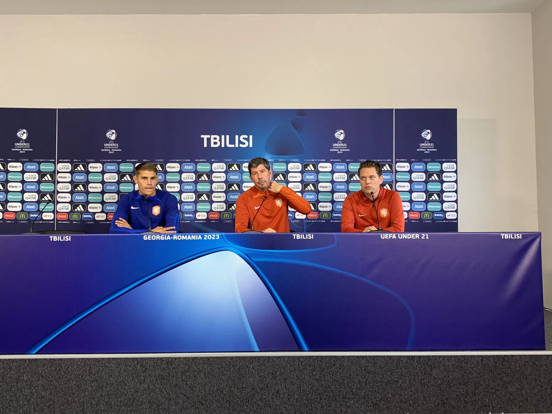 Jong Oranje staat heet avondje te wachten: steun aan Georgië is historisch groot