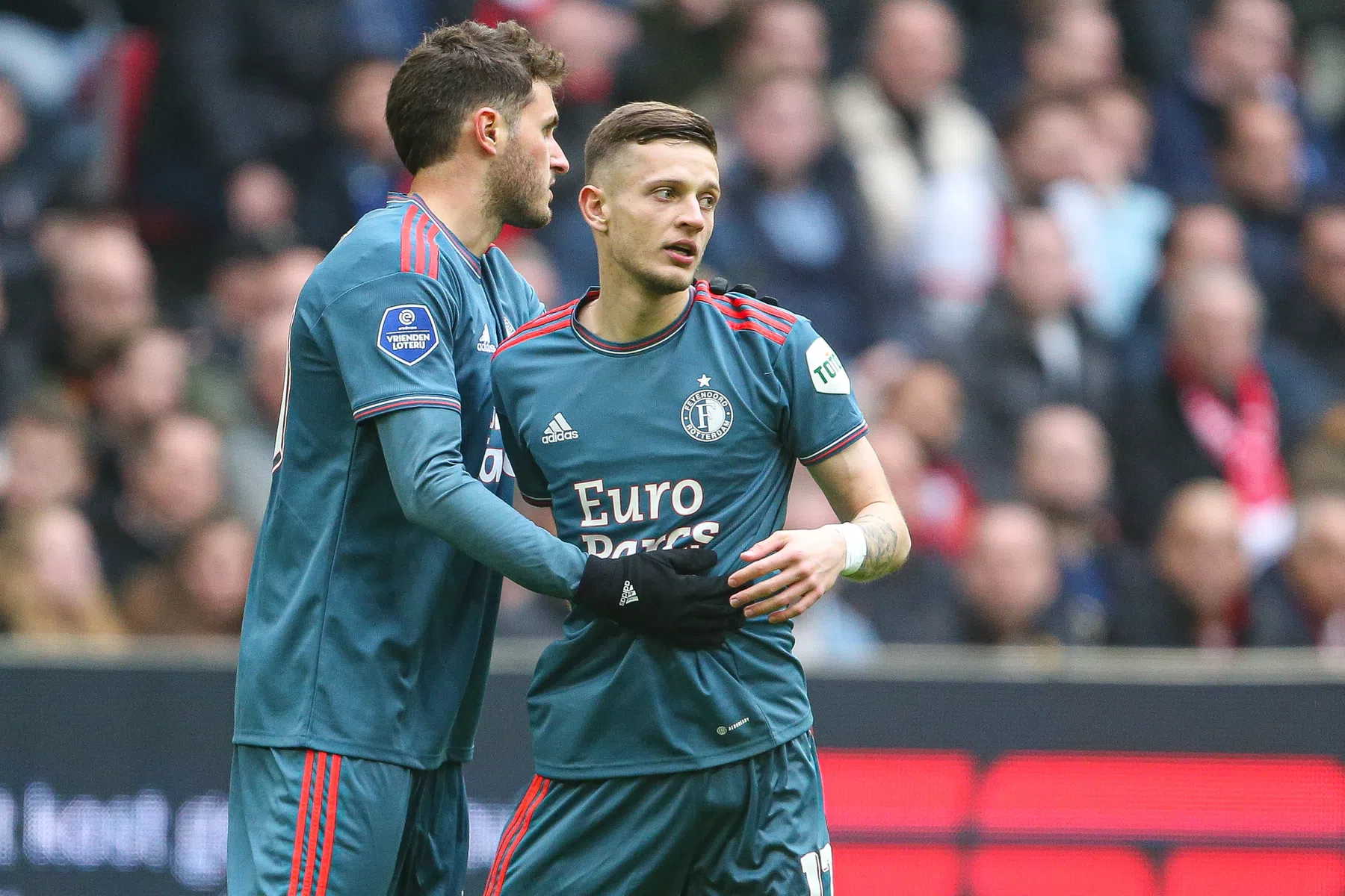 Feyenoord grijpt definitief naast Szymanski