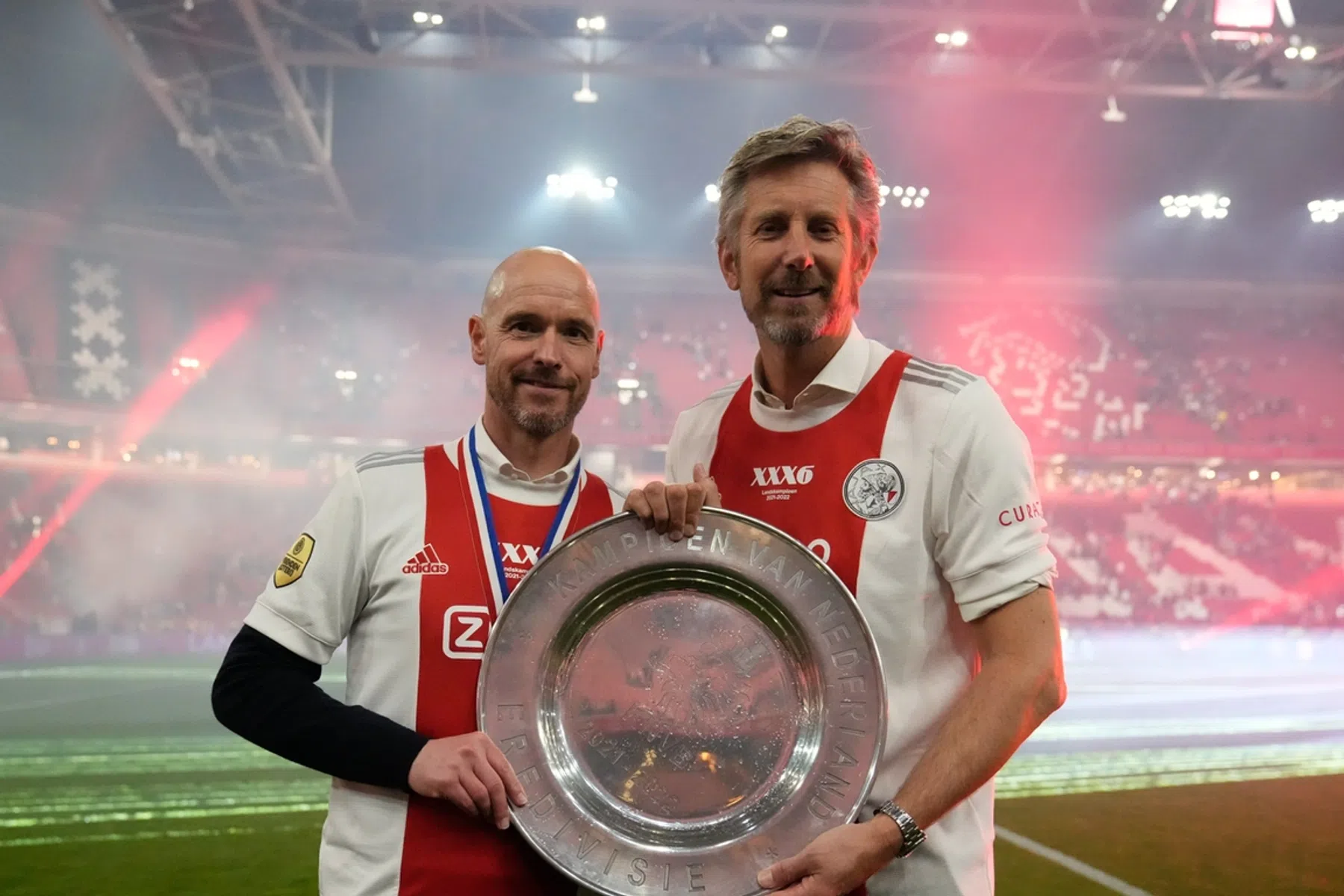 Steun van Ten Hag: 'Gedachten bij Van der Sar en familie'