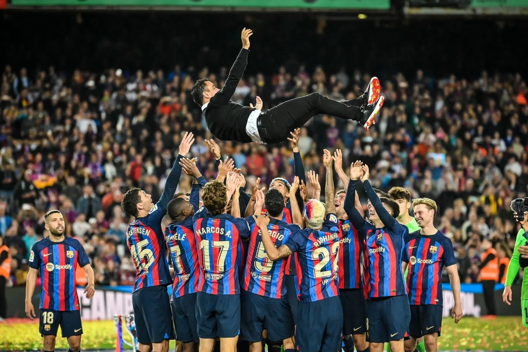 Wedstrijd Barcelona - Juventus op het laatste moment geannuleerd