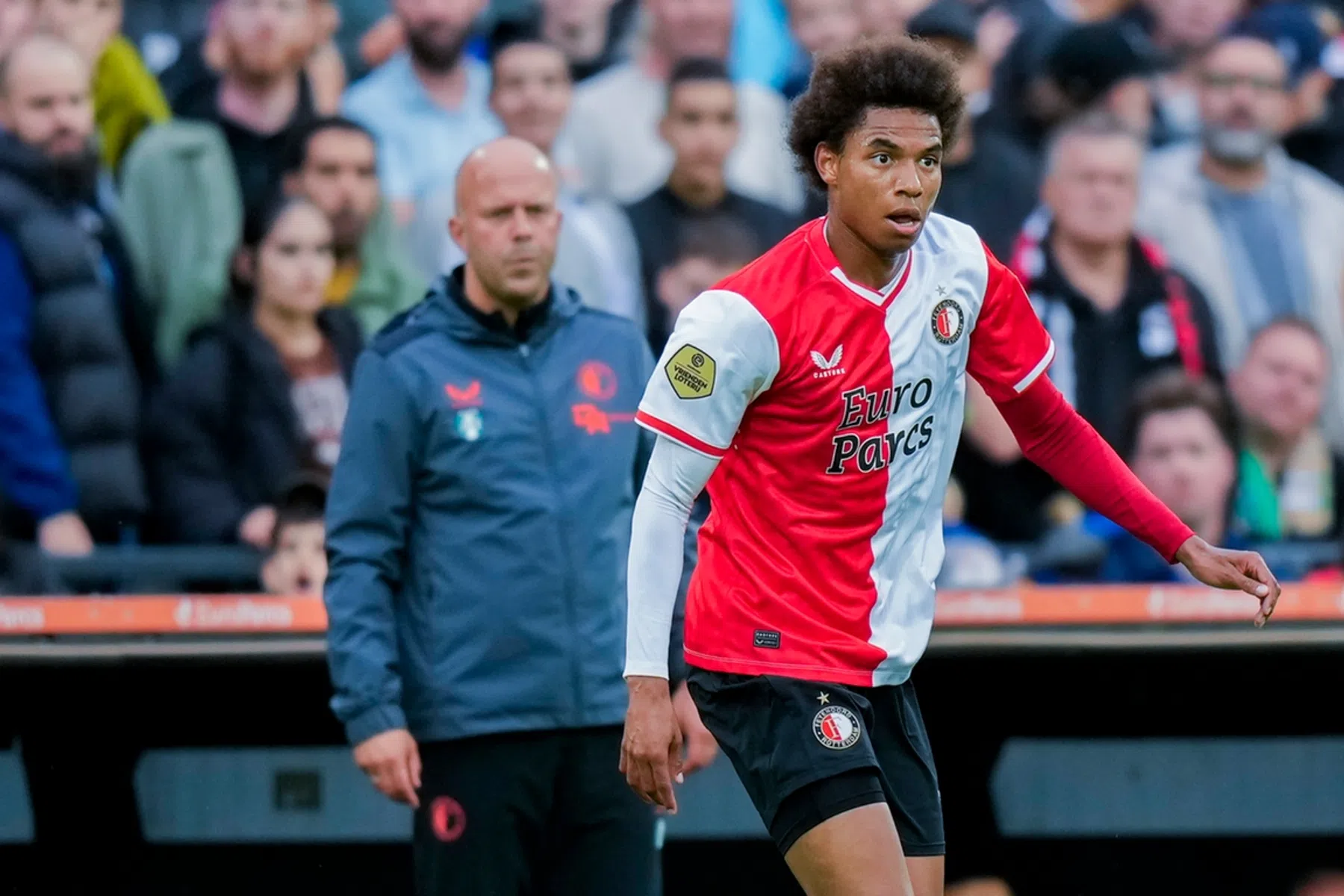 De afspraak van Calvin Stengs met Arne Slot