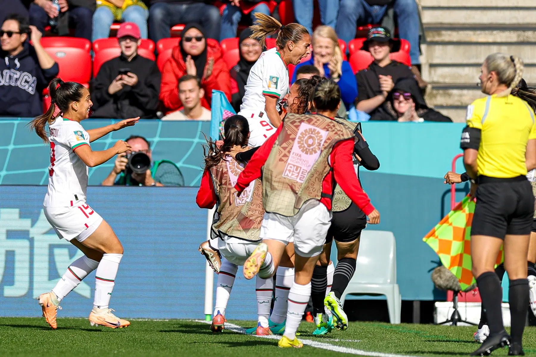 Historische WK-zege voor Marokko