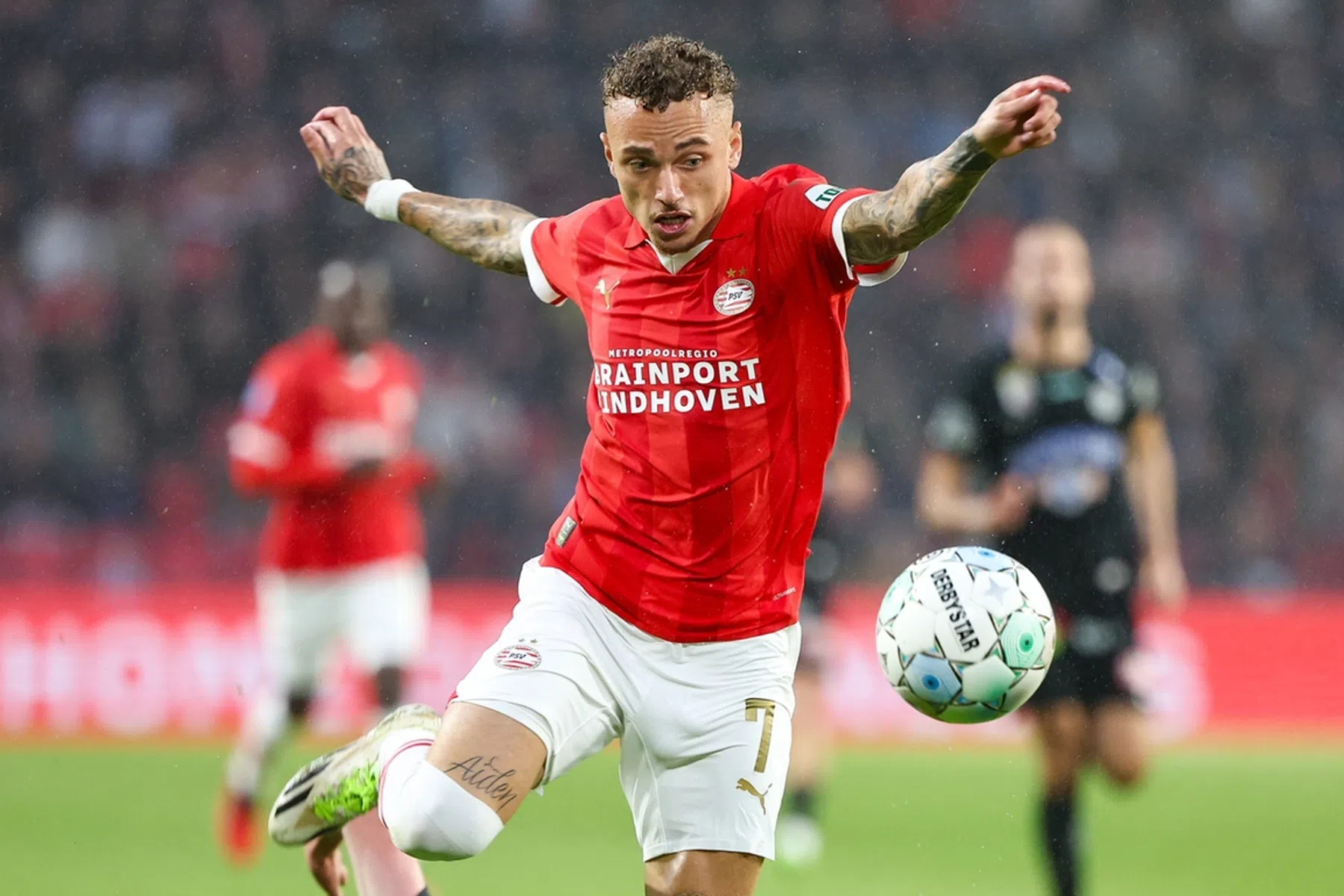 Bosz: 'Noa Lang is geweldig binnengekomen bij PSV'
