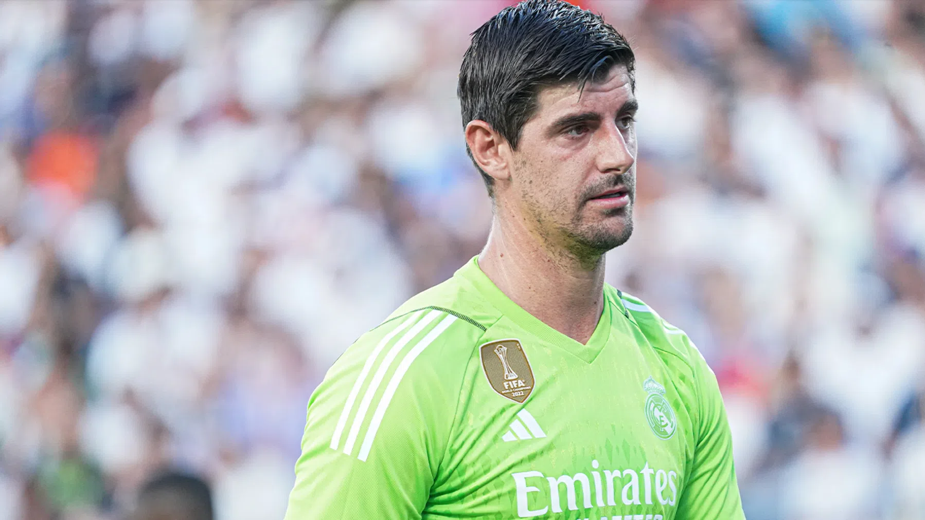 Drama voor Courtois: doelman in tranen van het veld met zware blessure