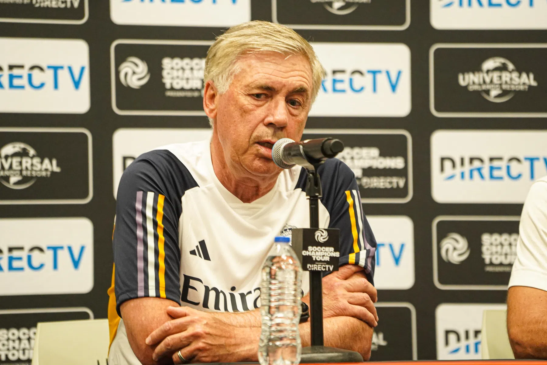 Ancelotti denkt dat Real Madrid geen vervanger voor Benzema nodig heeft