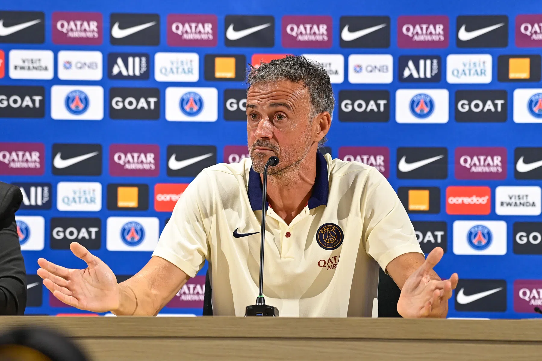 Luis Enrique cryptisch over Neymar en juist duidelijk over Mbappé