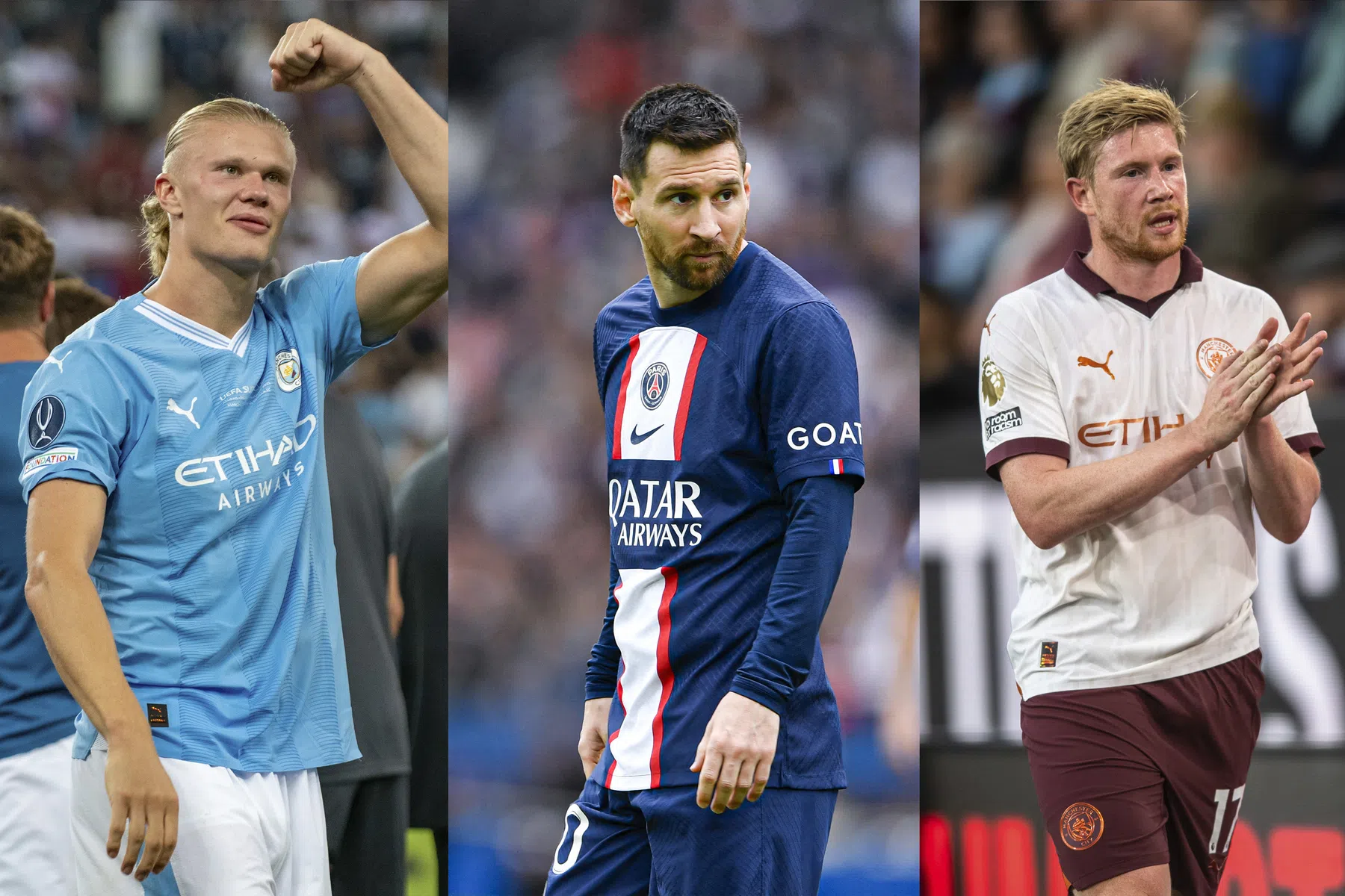 Messi wedijvert met City-sterren voor UEFA's Speler van het Jaar