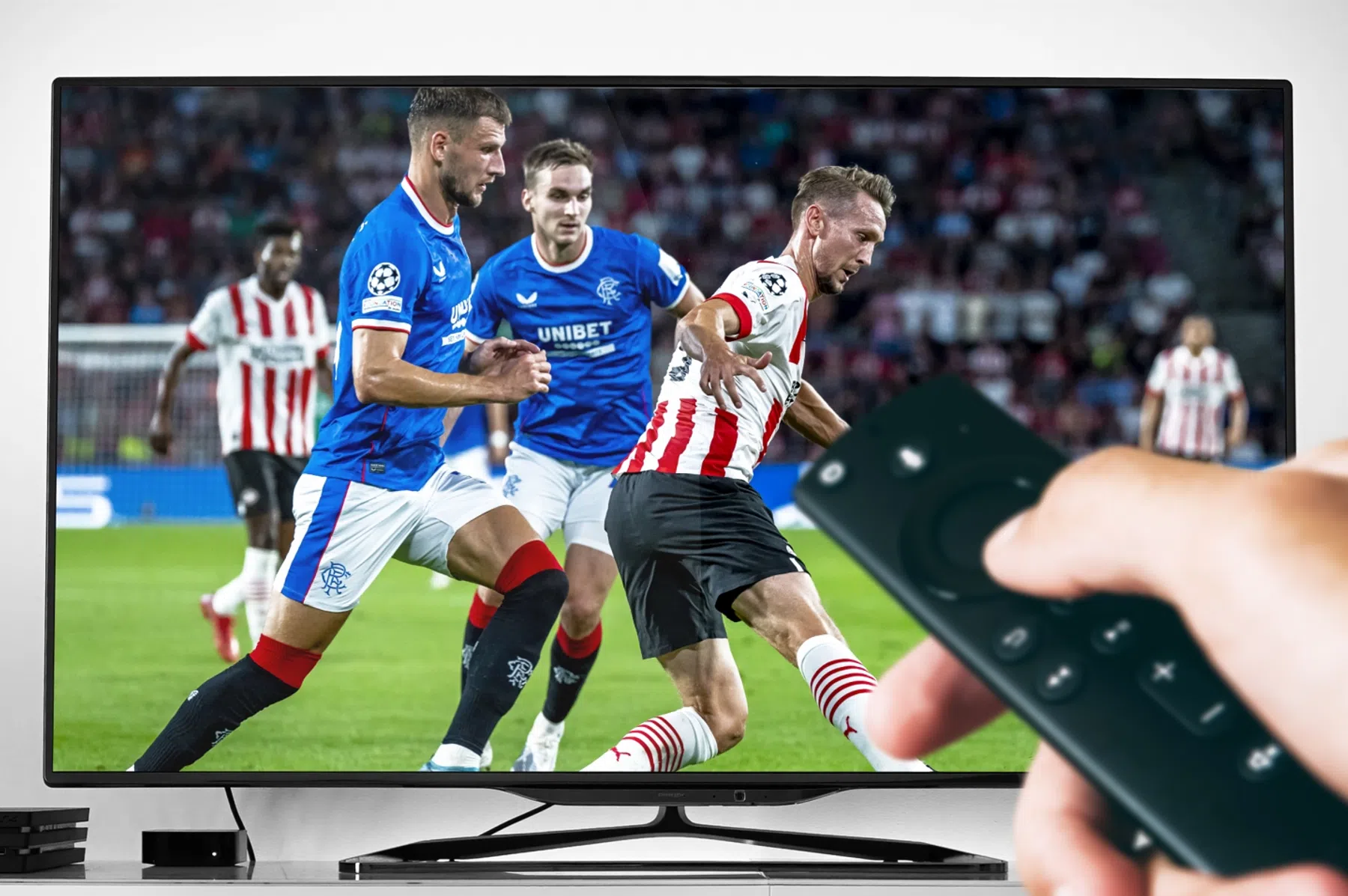 Voetbal op tv: hier wordt Rangers - PSV uitgezonden