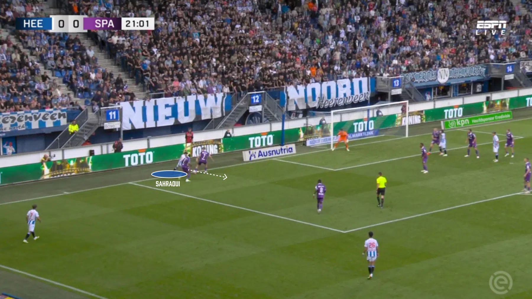 Osame Sahraoui ontpopt zich tot goudmijn voor SC Heerenveen