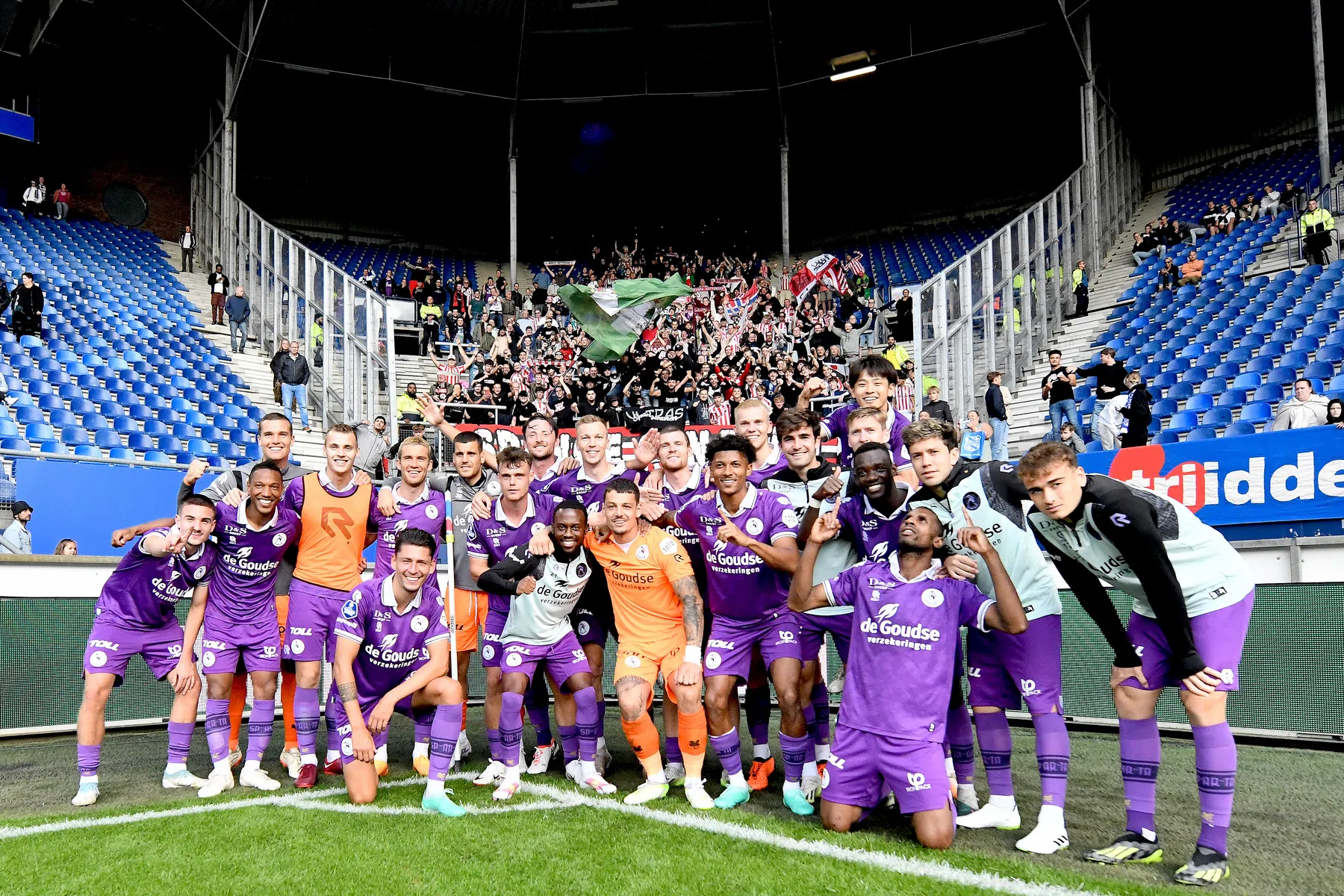 Sparta trotse koploper van de Eredivisie: 'De flow is gewoon doorgetrokken'