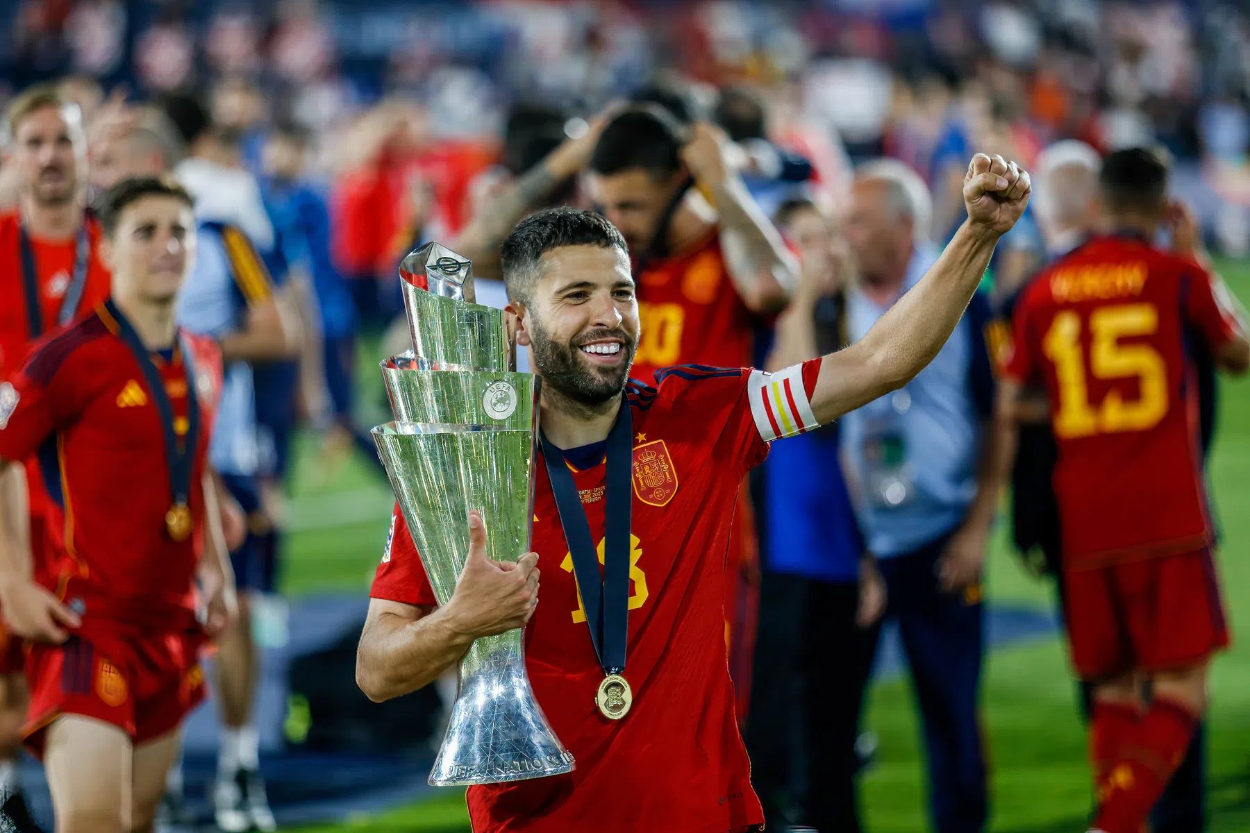 Jordi Alba trekt zich terug bij de nationale ploeg van Spanje