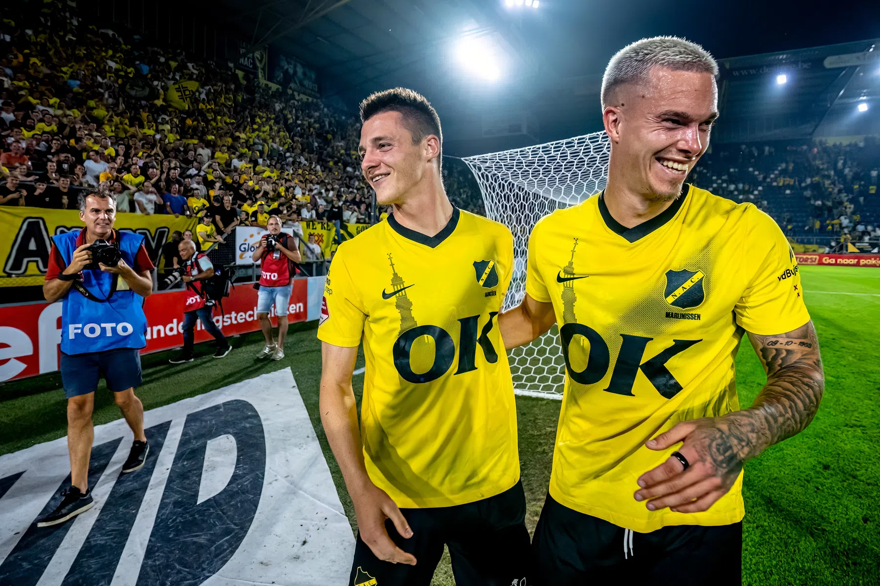 Opmerkelijk: sponsoren betalen tv-uitzending NAC Breda