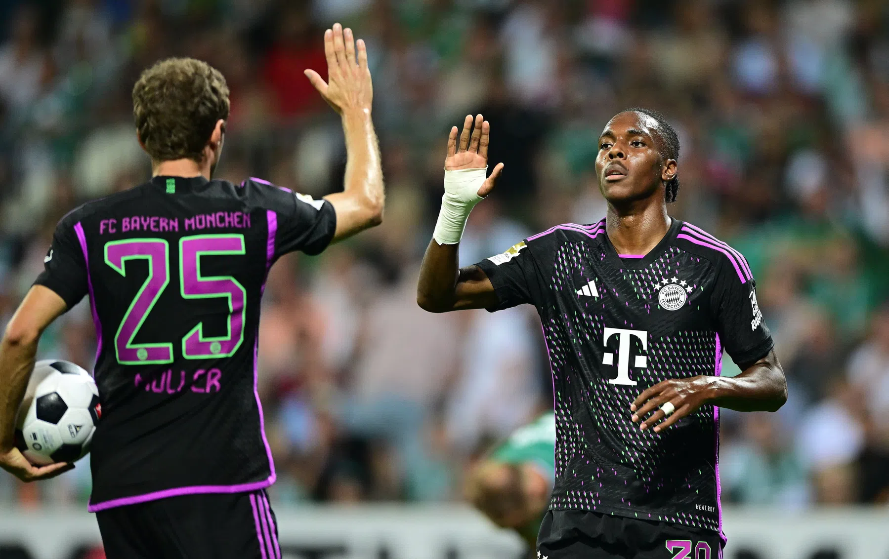 Bayern München komt met de schrik vrij, handjevol minuten voor De Ligt