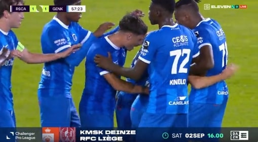Primeur voor toptalent Genk: jongste doelpuntenmaker ooit in Belgische profvoetbal