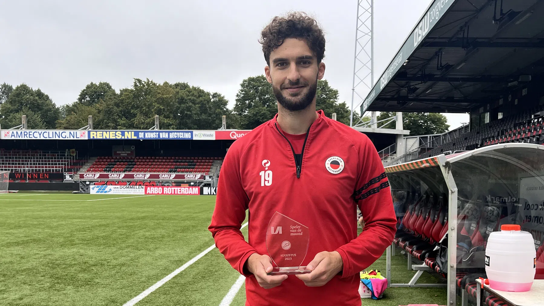 Agrafiotis VI's Speler van de Maand: 'Trainer laat spitsen scoren'