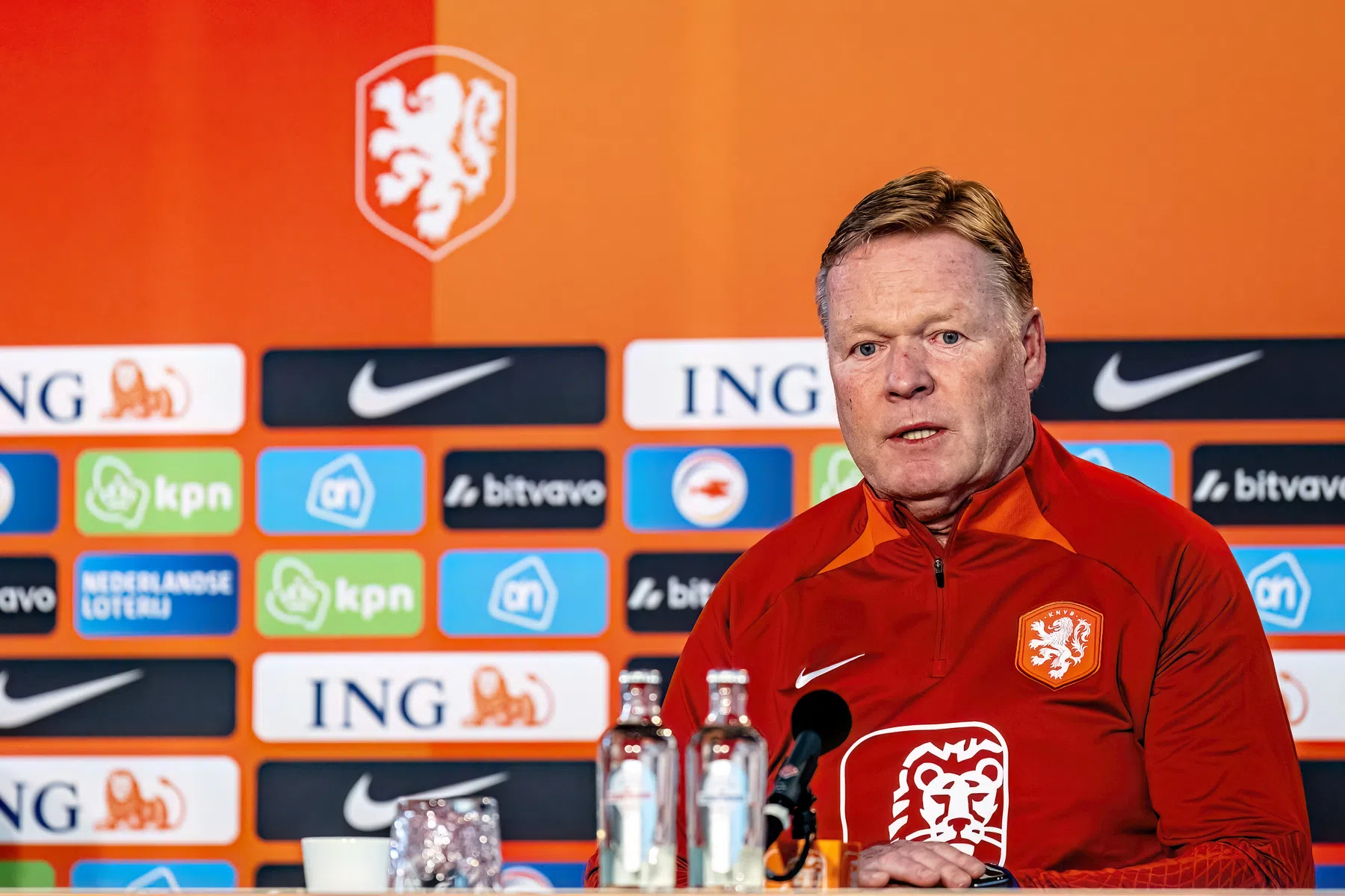 Koeman betreurt gebrek aan smaken in de Oranje-voorhoede