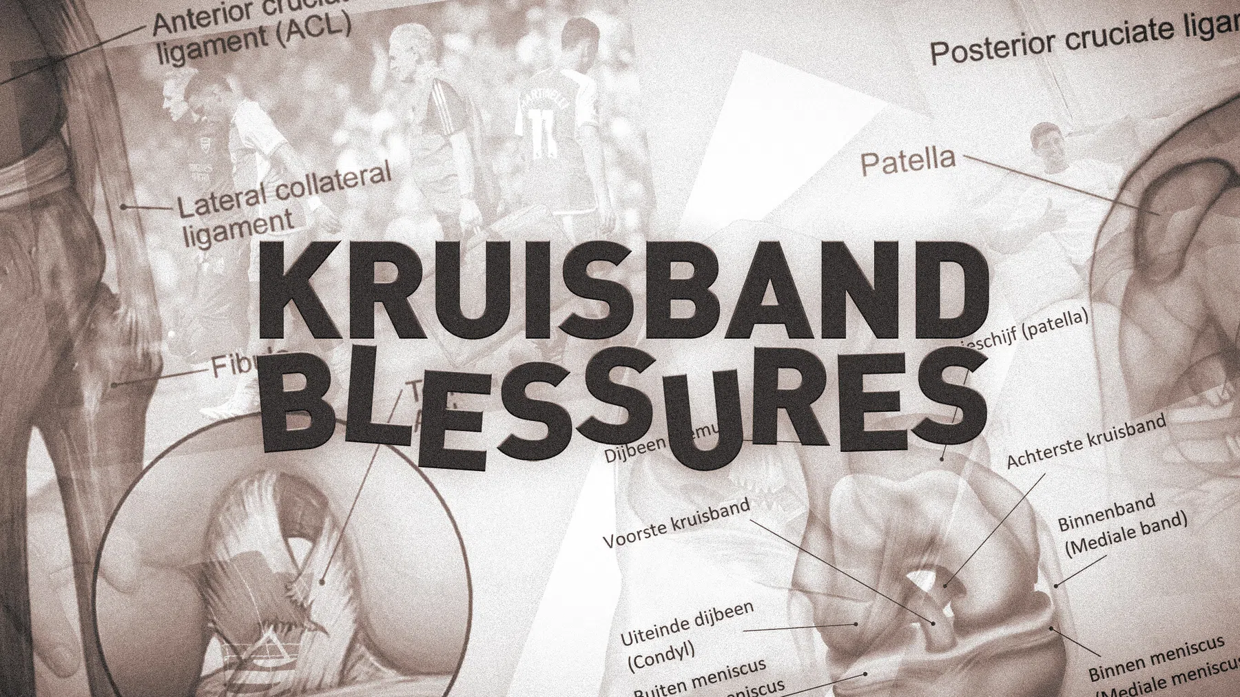 De nachtmerrie van elke voetballer: het verhaal achter de kruisbandblessure