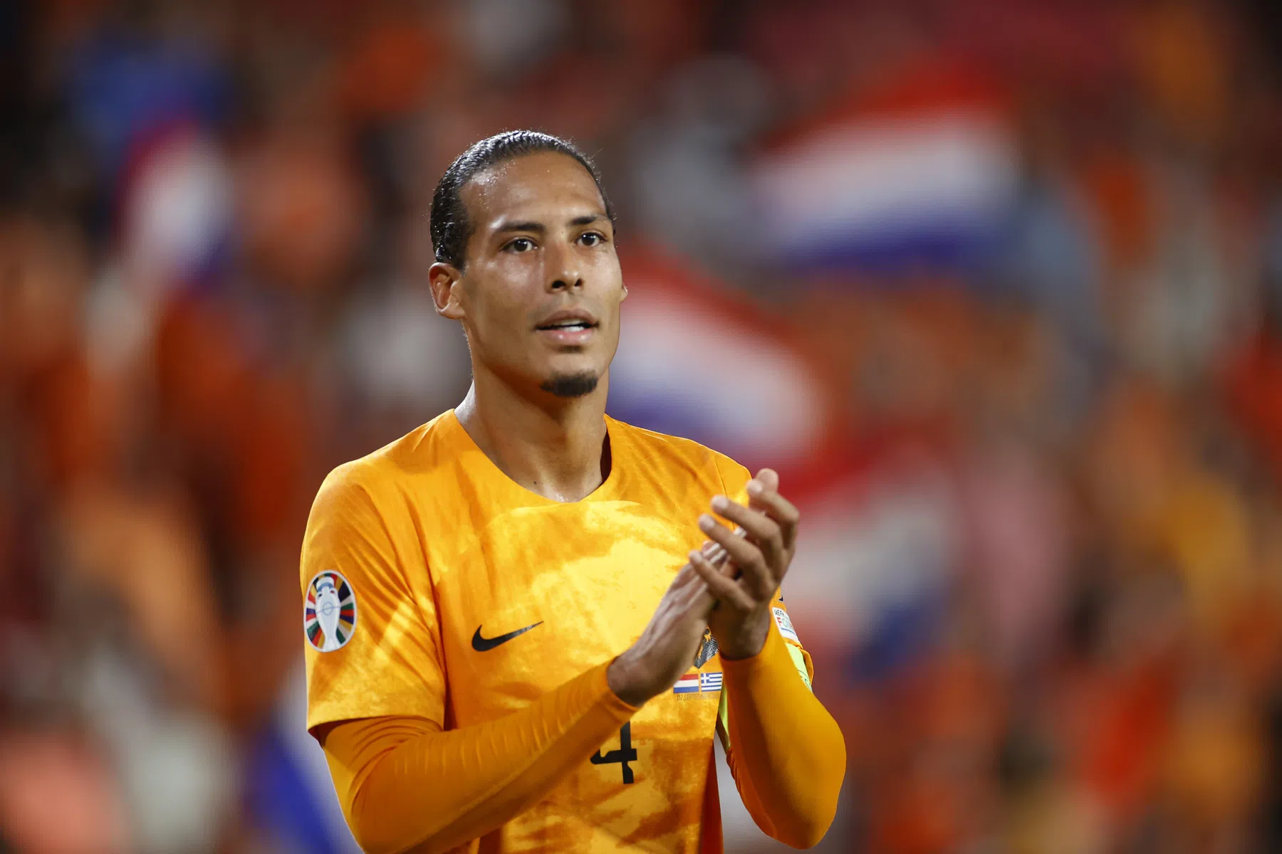 Van Dijk opgelucht na solide optreden Oranje: 'Het stond als een huis'