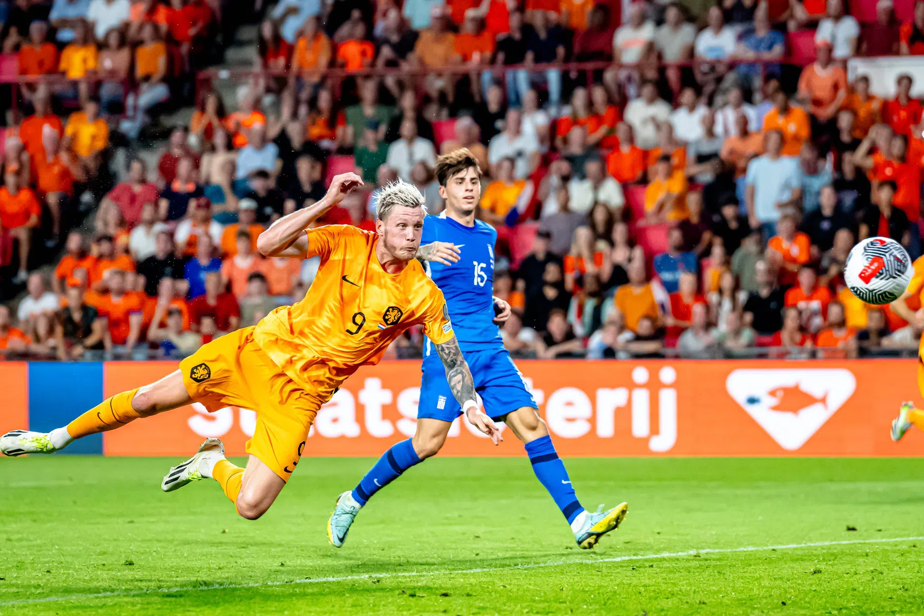 Weghorst terug in de basis: 'Heerlijk om voor Oranje te scoren'