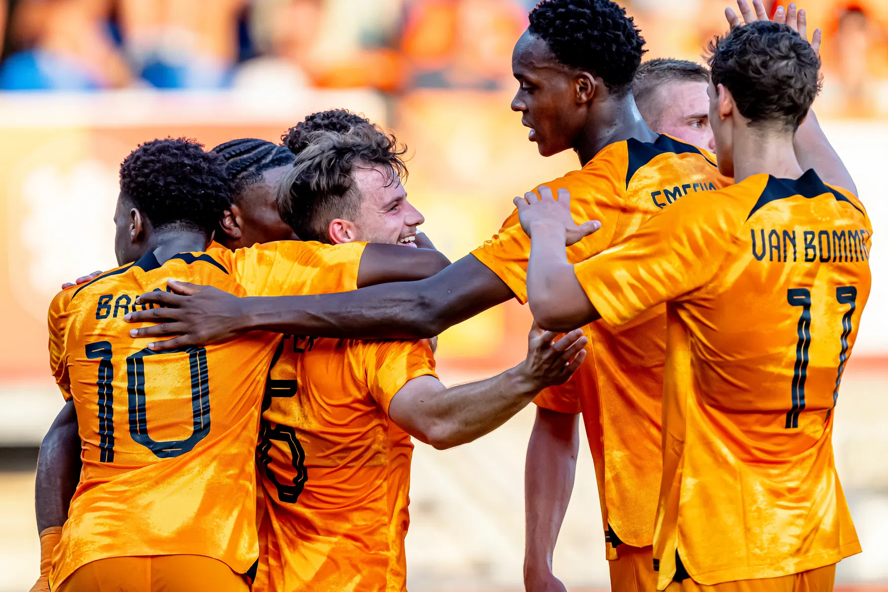 Tevreden gevoel bij Jong Oranje: 'Hebben een signaal afgegeven'
