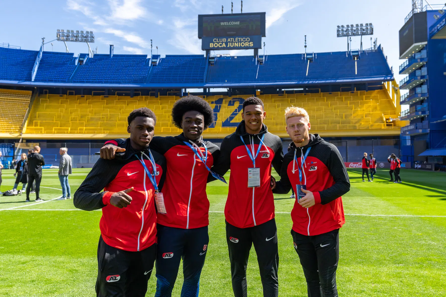 AZ is klaar voor clash met Boca: 'We moeten stoïcijns en onszelf blijven'