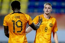 Thumbnail for article: Ohio en Taylor helpen Jong Oranje over dode punt in Noord-Macedonië